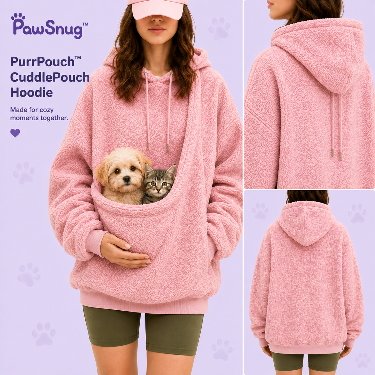 PawSnug PetPocket Hoodie