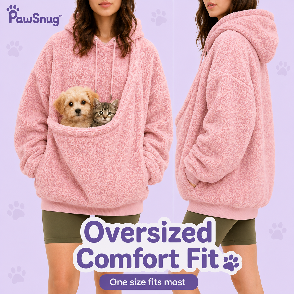 PawSnug PetPocket Hoodie