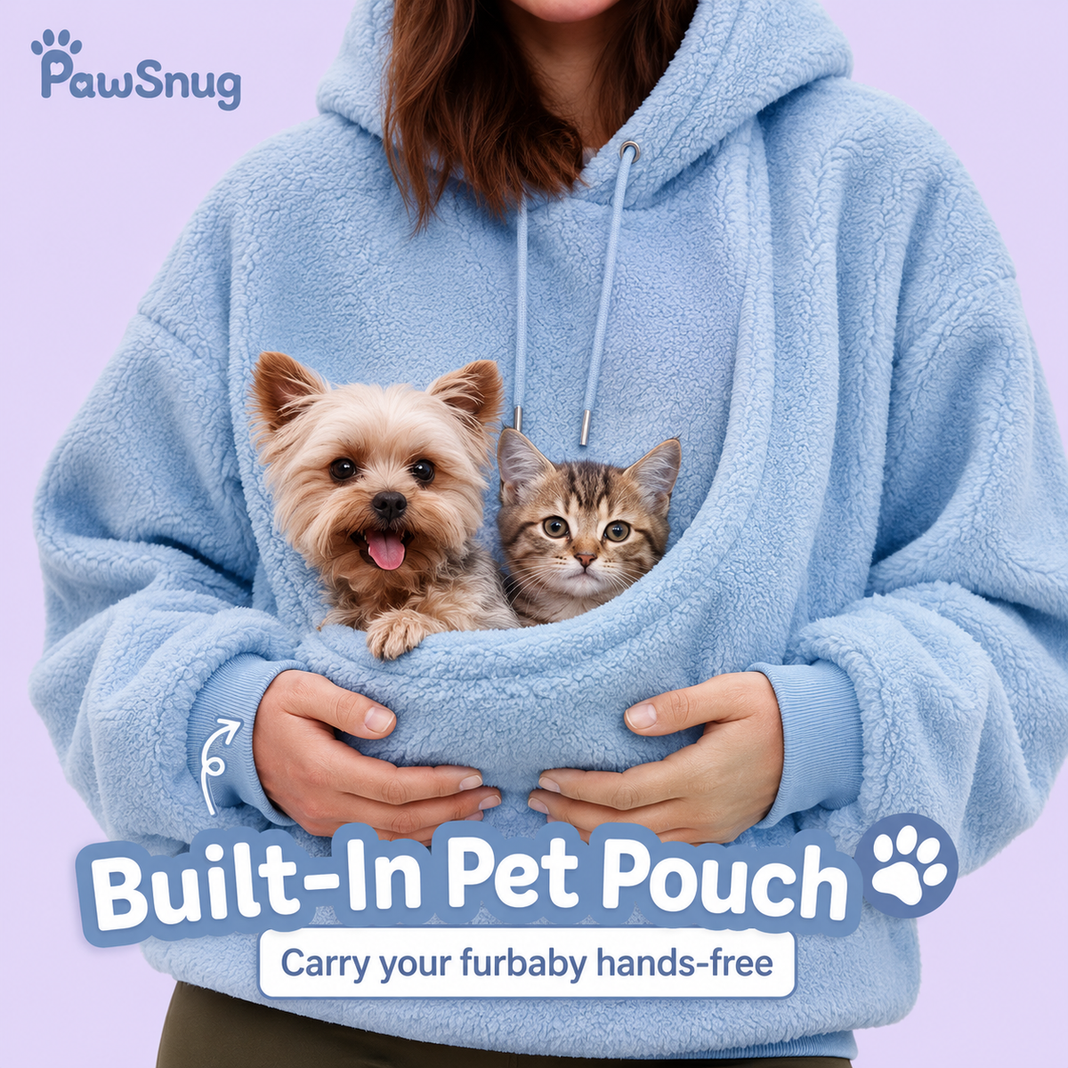 PawSnug PetPocket Hoodie