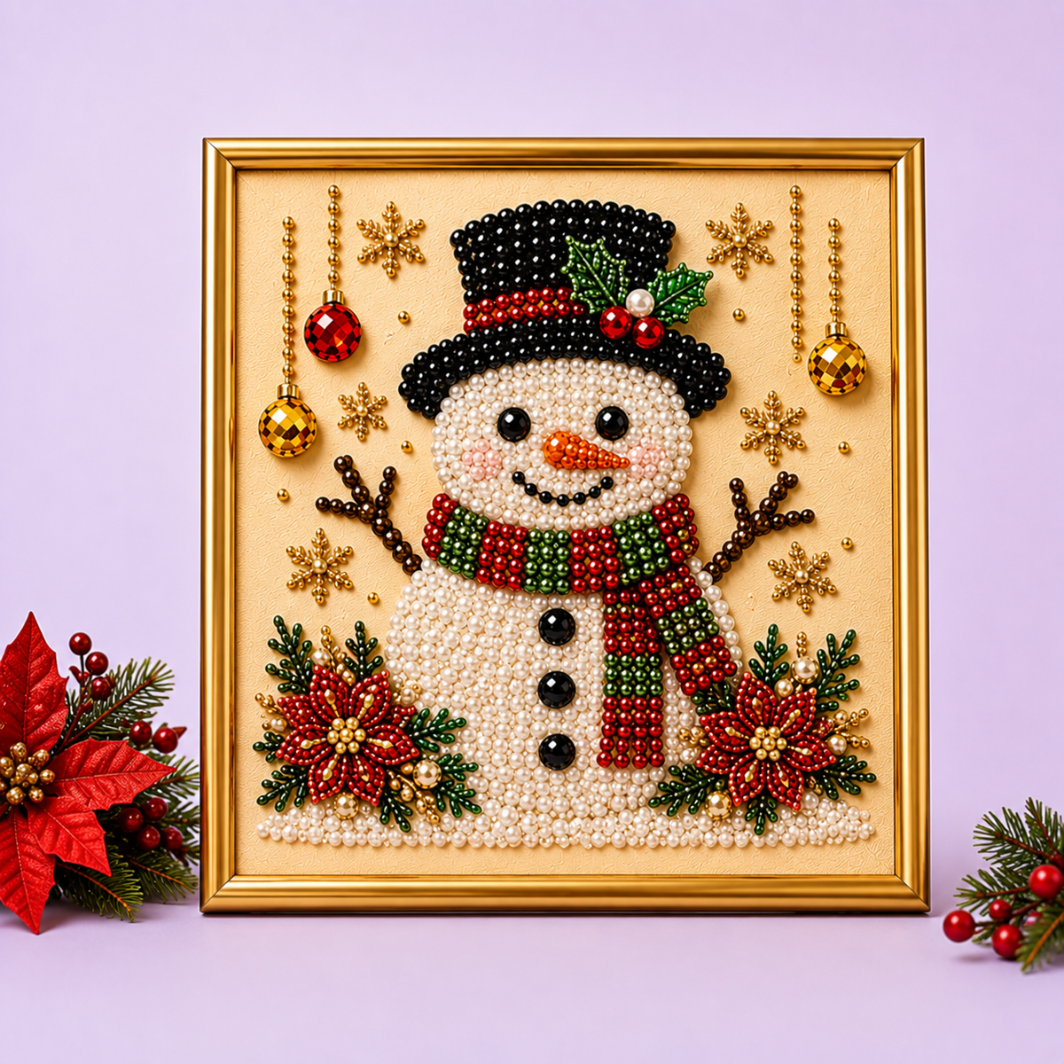 JinglePearls diamond painting