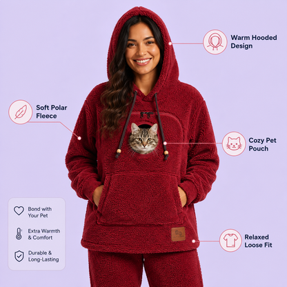 PawSnug™ Cozy Pet Pouch Hoodie