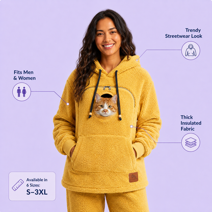PawSnug™ Cozy Pet Pouch Hoodie